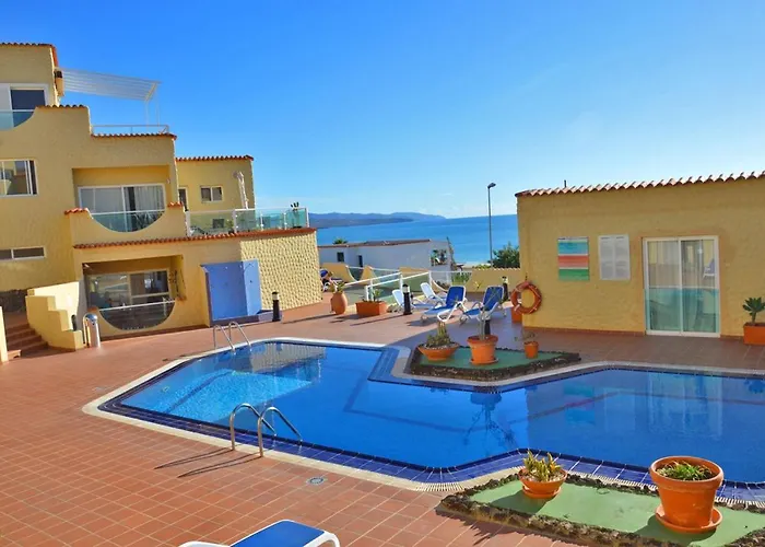 Ferienwohnung Playa 2 - Pool - Meerblick - 50M Strand - Wifi